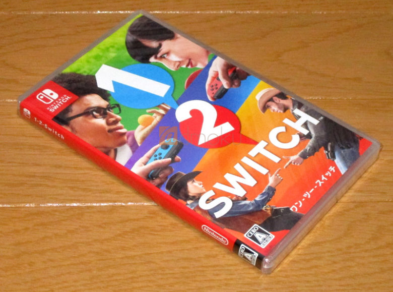  Nintendo Switch用ゲームソフト「1-2-SWITCH」のパッケージ